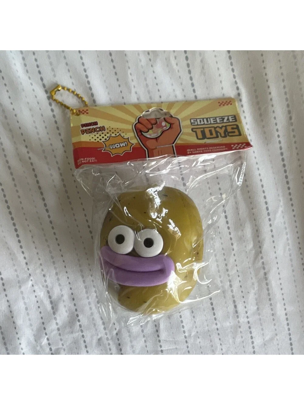 Smusher Squishy Potato - New Product Not Yet In Stores - Lot of 1 Random Color